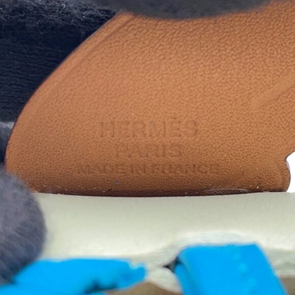 HERMES Rodeo Pegasus Size PM Lambskin Vert Fizz/Gold/Blue Zanzibar - Picture 3 of 7